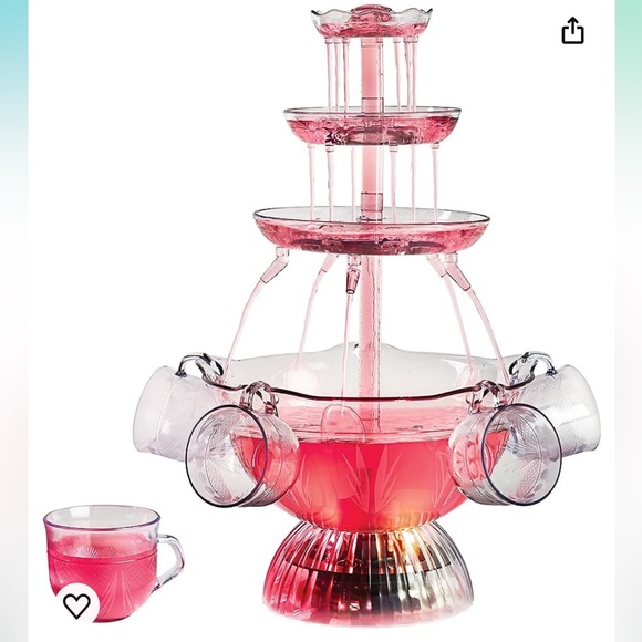 Nostalgia Vintage Collection Lighted Party Fountain - Picture 2 of 4
